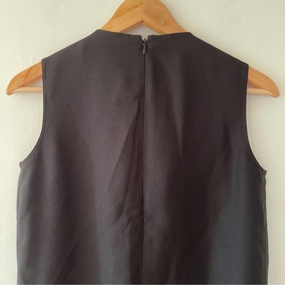 Anthropologie Karta Dress Womens Black Rhinestone Shift Sleeveless LBD Mediuk - Picture 9 of 10